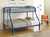 Morgan Twin-over-Full Blue Bunk Bed