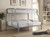 Morgan Twin-over-Full Silver Bunk Bed