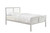 Cooper Contemporary Silver Metal Full Bed