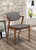 Malone Mid-Century Modern Dark Walnut Dining Chair