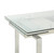 Wexford Contemporary Chrome Dining Table