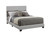 Dorian Grey Faux Leather Upholstered King Bed