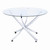 Walsh Contemporary Chrome Dining Table