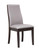 Industrial Grey and Espresso Dining Chair, Set of Two