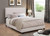 Boyd Upholstered Ivory Full Bed