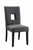Andenne Transitional Grey Dining Chair, Set of Two