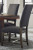 Upholstered Side Chairs Warm Grey (Set Of 2)
