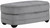 Oval Ottoman Kingsley Pewter