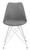 Grey Athena Upholstered Side Chairs Grey (Set of 2)