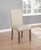 Beige Coleman Upholstered Side Chairs Beige And Rustic Brown (Set of 2)