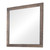 Frederick Collection Frederick Square Mirror Weathered Oak