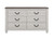 Stillwood 6-drawer Dresser Vintage Linen