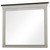 Hillcrest Rectangular Dresser Mirror Dark Rum And White