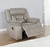Taupe Swivel Glider Recliner