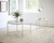 Living Room: Occasional Tables Round X-cross Coffee Table White And Gold