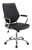 Black High Back Office Chair Black And Chrome