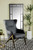 Walker Upholstered Accent Chair Slate And Bronze