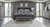 Alderwood Collection Charcoal Grey Matte Alderwood Queen Upholstered Panel Bed Charcoal Grey