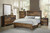 Sidney Collection Sidney 5-piece Queen Panel Bedroom Set Rustic Pine