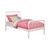 Jones Twin Bed Jones Twin Bed White