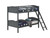 Littleton Bunk Bed Littleton Twin/twin Bunk Bed With Ladder Grey