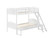 Littleton Bunk Bed Littleton Twin/full Bunk Bed With Ladder White