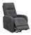 Charcoal Tufted Upholstered Power Lift Recliner Charcoal