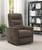Brown Power Lift Recliner With Storage Pocket Brown