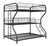 Garner Triple Full/twin Over Full Bunk Bed With Ladder Gray