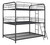 Garner Triple Triple Full Bunk Bed With Ladder Gray