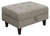 Barton Storage Ottoman Pearl Silver