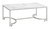 Coffee Table With Casters White