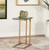 Vicente Accent Table with Marble Top Grey