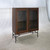 Accent Cabinet With Trestle Base Brown