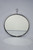 Thin Frame Accent Mirror Pearl Silver