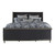 Alderwood Collection Grey Cal King Bed