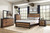 Dewcrest 5-piece King Panel Bedroom Set Light Brown