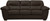 Legend Sofa (94") Chocolate