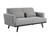 Loveseat Pearl Silver