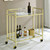 Cara Serving Cart Gold