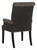 Coaster Arm Chair Dark Gray