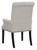 Coaster Arm Chair White