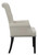 Coaster Arm Chair White