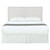 Izzy King Headboard Light Gray