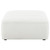 Sunny Upholstered Ottoman Natural