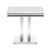 Adabella End Table Pearl Silver