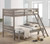 Ryder Twin Bunk Bed Gray