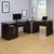 Coaster 4 Pc. Desk Set Dark Brown