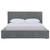 Gregory Upholstered Eastern King Panel Bed Graphite