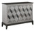 Gilles 2-Door Accent Cabinet Brushed Black And Grey